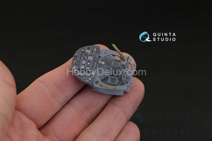 3D Декаль интерьера кабины Spitfire Mk.VIII для модели Tamiya QD32019