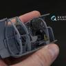 3D Декаль интерьера кабины Spitfire Mk.VIII для модели Tamiya QD32019