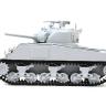 Американский средний танк Шерман М4А2 ZV5063