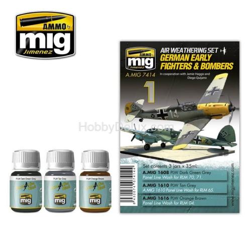 Ammo Mig GERMAN EARLY FIGHTERS AND BOMBERS (Немецкие истребители и бомбардировщики)