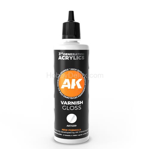 Лак глянцевый 100 мл / VARNISH GLOSS 100ml