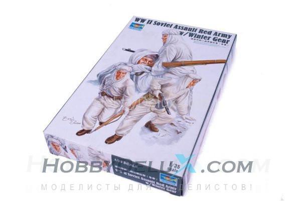 Солдаты красной армии (в зимних маскхалатах) TR-00414