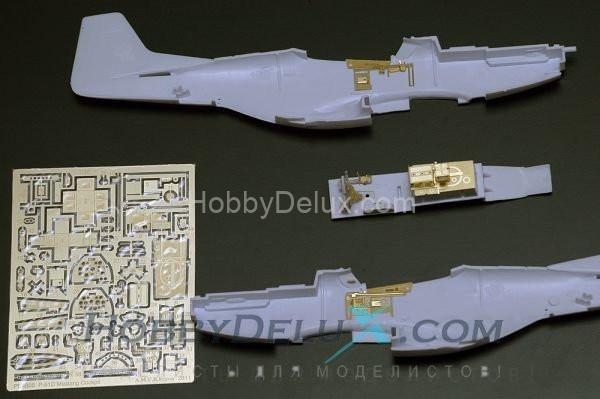 P-51D Mustang Cockpit and Radio Set 1/48 AR-4805