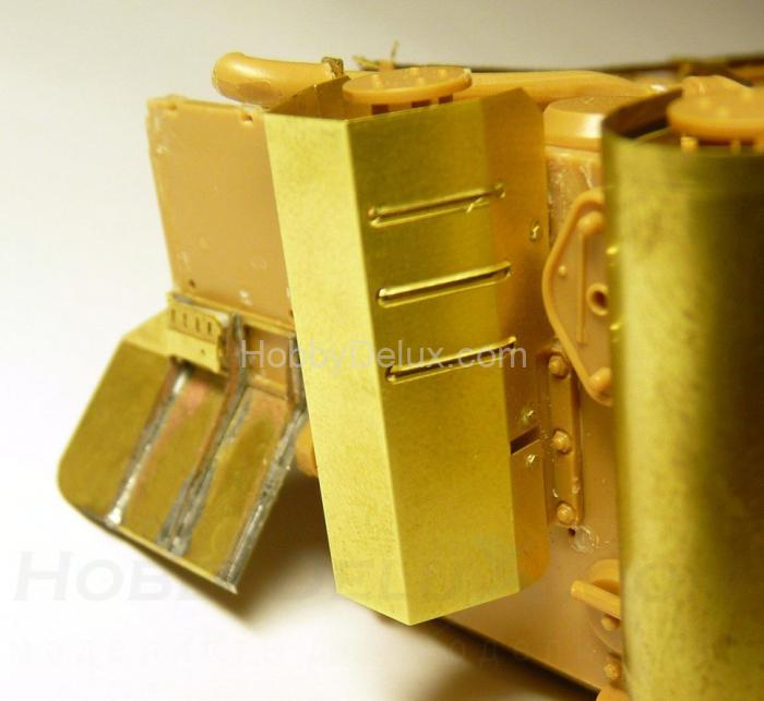 Набор фототравления для Sd.Kfz.181 Tiger. Юбки и брызговики Африка МД035254