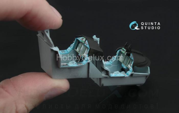 3D Декаль интерьера кабины Як-130, расширенный набор QD48007-Pro