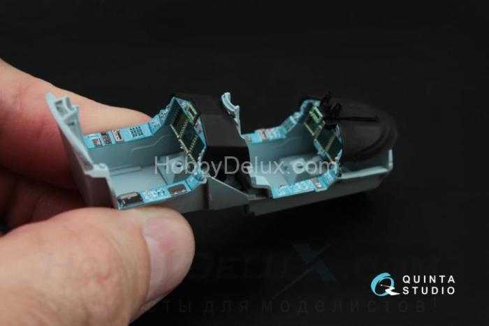 3D Декаль интерьера кабины Як-130, расширенный набор QD48007-Pro