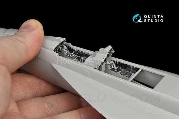 3D Декаль интерьера кабины F/A-18F late / EA-18G  для модели Hasegawa QD48051