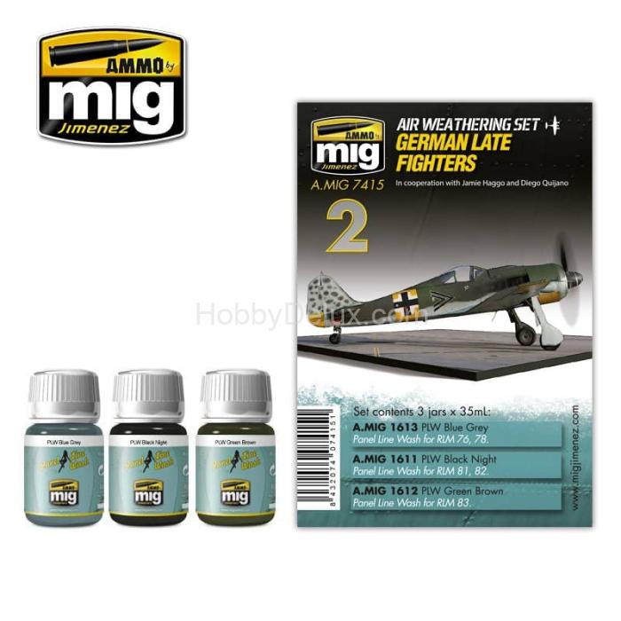 AMMO of Mig AMIG7415  Ammo Mig GERMAN LATE FIGHTERS (Немецкие истребители) 