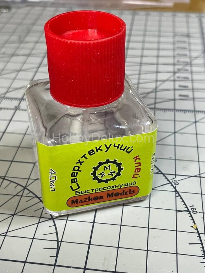 Клей сверхтекучий (Extrafast салатовый) 40мл MM110