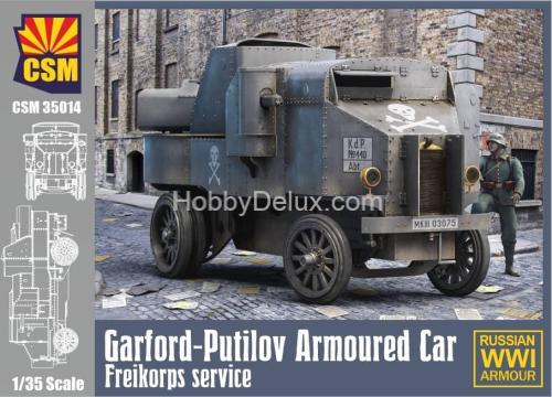 Сборная модель Garford-Putilov Armoured Car