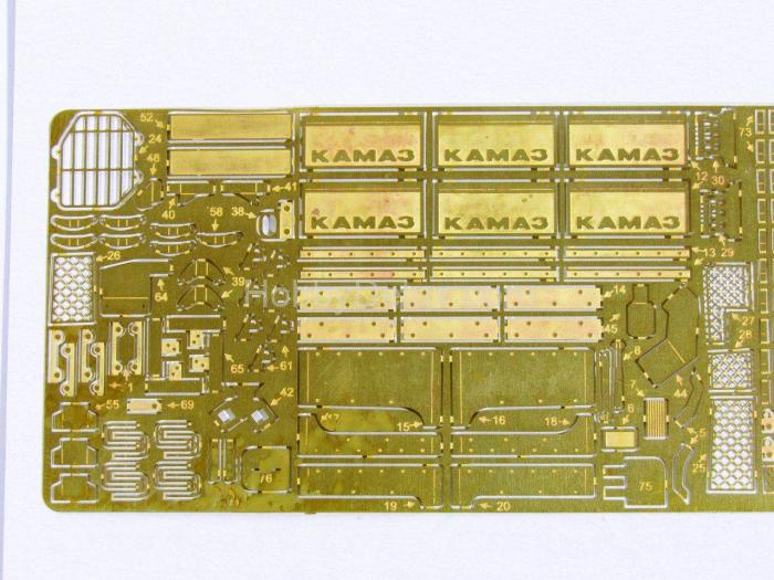 Набор фототравления для Тайфун-К. Основной набор МД035263