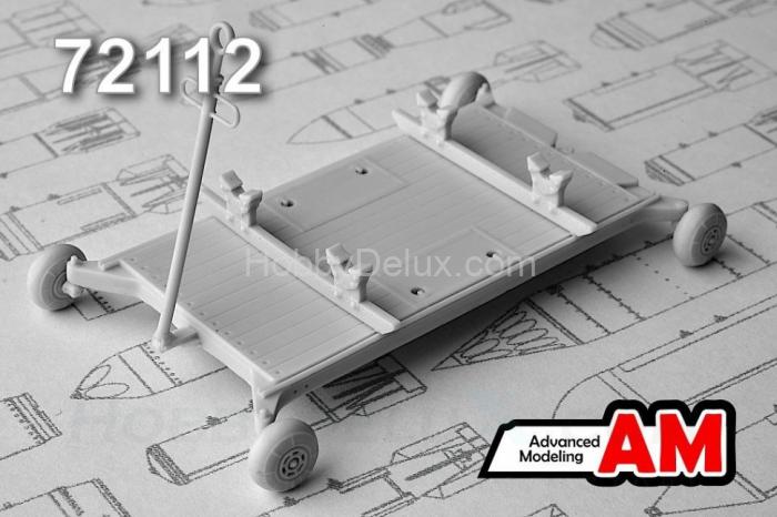 Тележка для транспортировки боеприпасов с КАБ-1500Л AMC72112-4