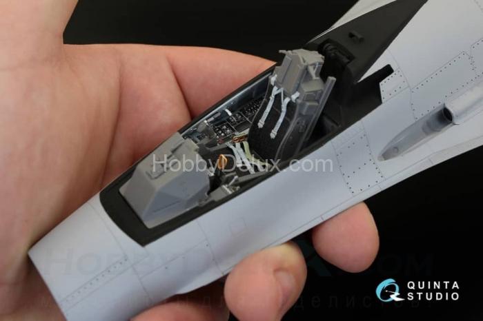 3D Декаль интерьера кабины F-16C для модели Academy QD32021