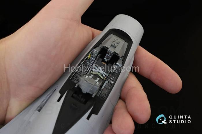 3D Декаль интерьера кабины F-16C для модели Academy QD32021