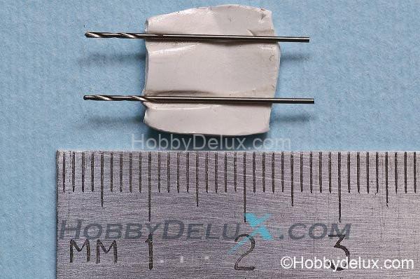 Сверло спиральное с цилиндрическим хвостовиком 0,6мм (2 шт.) HDD-06