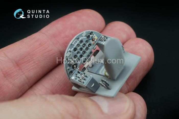 3D Декаль интерьера кабины И-185 (осн. элементы) QD48016-Base