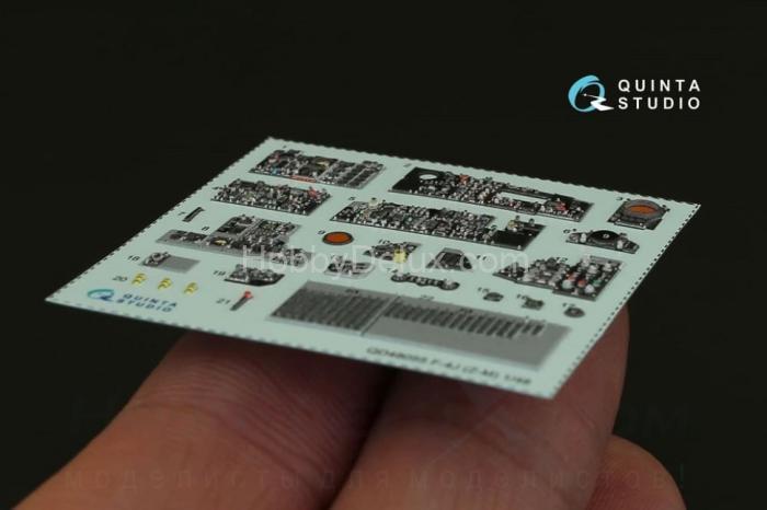 3D Декаль интерьера кабины F-4J  для модели ZM SWS QD48055