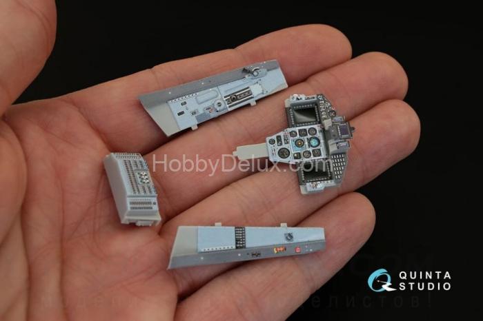 3D Декаль интерьера кабины МиГ-29СМТ для модели Трубач QD32022