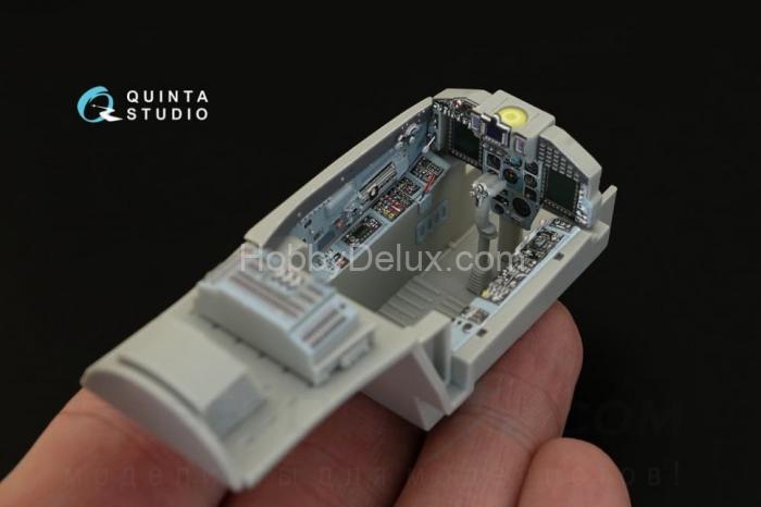 3D Декаль интерьера кабины МиГ-29СМТ для модели Трубач QD32022
