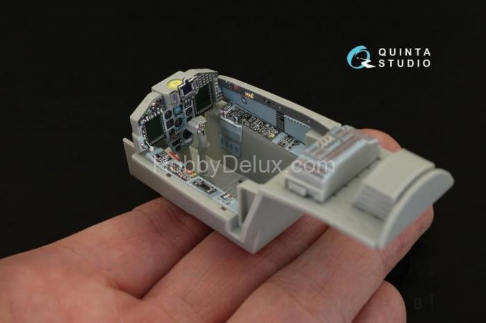 3D Декаль интерьера кабины МиГ-29СМТ для модели Трубач QD32022