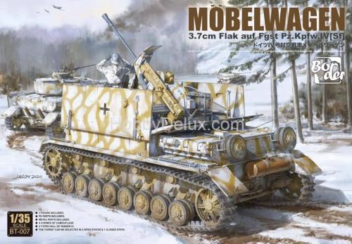 Border Model BT007 Mobelwagen 3.7cm Flak auf Fgst Pz.Kpfw.IV (Sf)