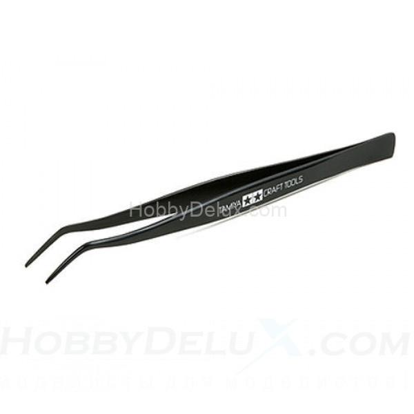 Пинцет угловой 74003