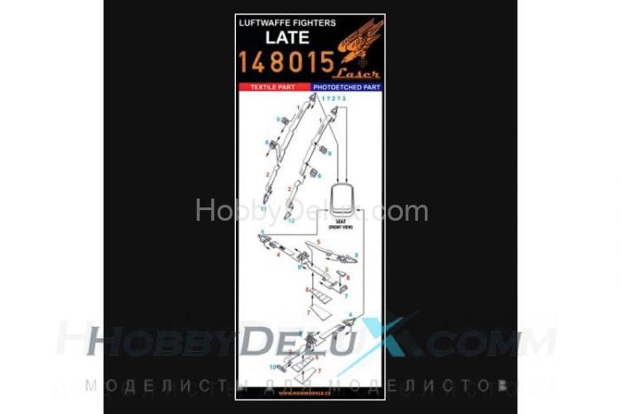 Luftwaffe Fighters - LATE (laser) HGW148015