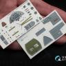 3D Декаль интерьера кабины И-185  расширенный набор QD48016-Pro