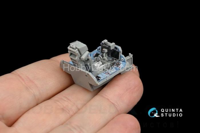3D Декаль интерьера кабины Су-35C  для модели GWH QD48057