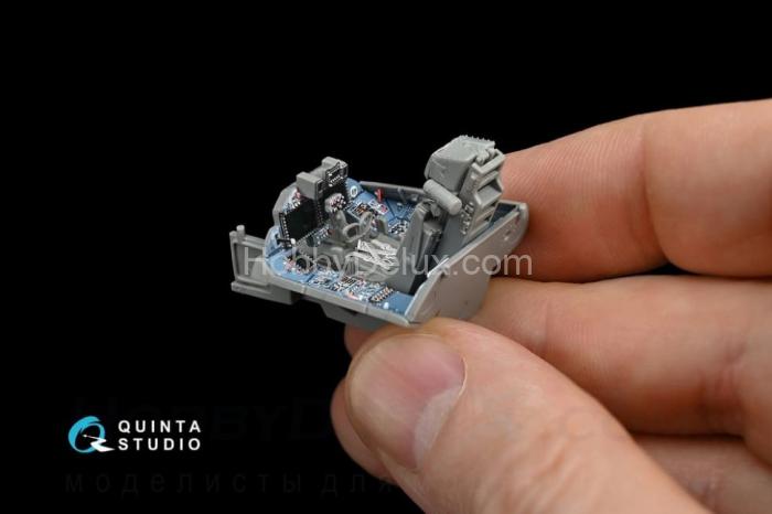 3D Декаль интерьера кабины Су-35C  для модели GWH QD48057