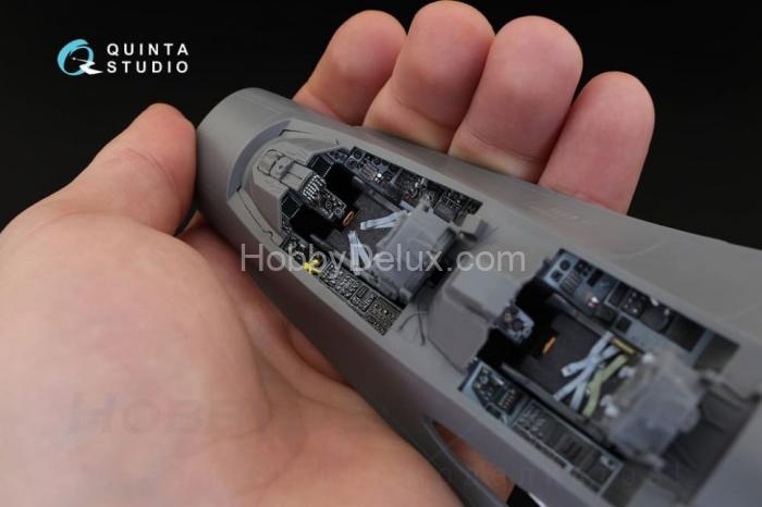 3D Декаль интерьера кабины F-16D для модели Academy QD32023