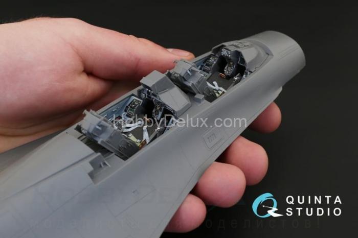 3D Декаль интерьера кабины F-16D для модели Academy QD32023