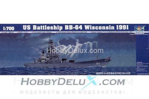 Линкор BB-64 Висконсис 1991