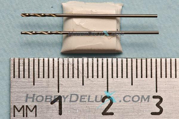 Сверло спиральное с цилиндрическим хвостовиком 0,7мм (2 шт.) HDD-07