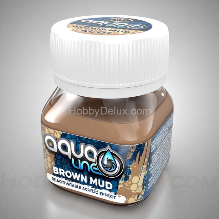 WILDER AL-01 Тонировочная паста AQUALINE - КОРИЧНЕВАЯ ГРЯЗЬ HDF-AL-01