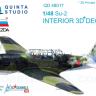 3D Декаль интерьера кабины Су-2 QD48017