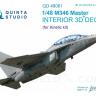 3D Декаль интерьера кабины M346 Master для модели Kinetic QD48061