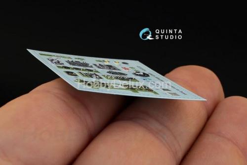 3D Декаль интерьера кабины A6M2b Mitsubishi prod. для модели Tamiya