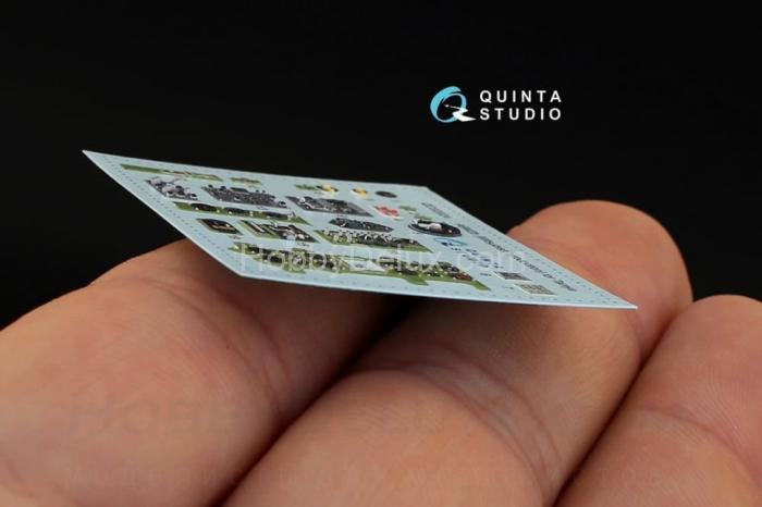 3D Декаль интерьера кабины A6M2b Mitsubishi prod. для модели Tamiya QD32024