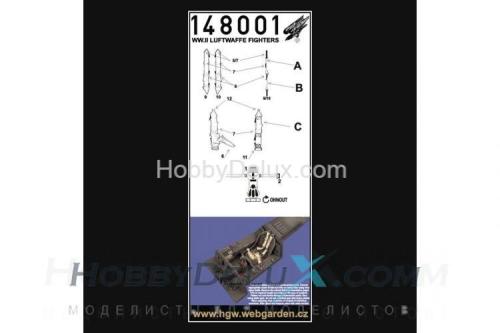 Luftwaffe WW II Seatbelts