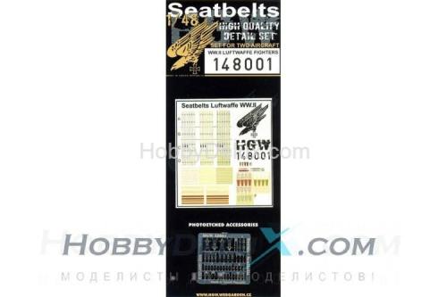 Luftwaffe WW II Seatbelts