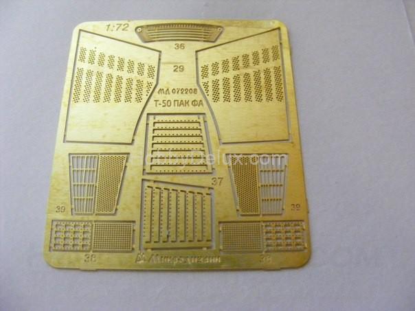 Набор фототравления для ПАК-ФА (Звезда) МД072208