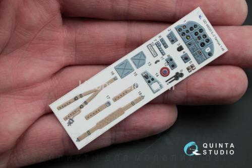 3D Декаль интерьера кабины Ил-2 Tamiya