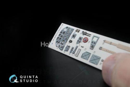 3D Декаль интерьера кабины Ил-2 Tamiya