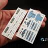3D Декаль интерьера кабины Су-27УБ для модели GWH QD48062