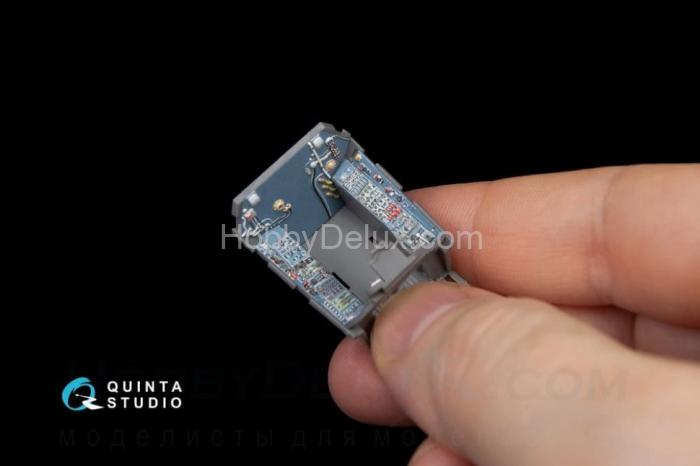 3D Декаль интерьера кабины Су-27УБ для модели GWH QD48062