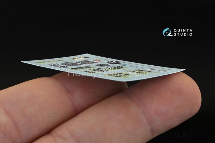 3D Декаль интерьера кабины A6M2b Nakajima prod. для модели Tamiya QD32025