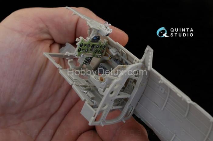 3D Декаль интерьера кабины A6M2b Nakajima prod. для модели Tamiya QD32025