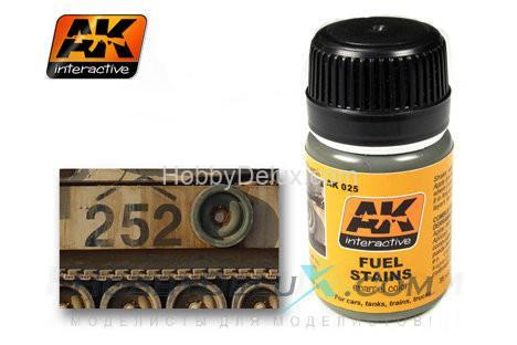 AK025 AK Interactive FUEL STAINS (разводы топлива)