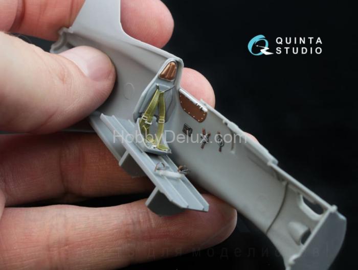 3D Декаль интерьера кабины И-16 тип 5 (для конверсии из любых моделей И-16 тип 10) QD48021